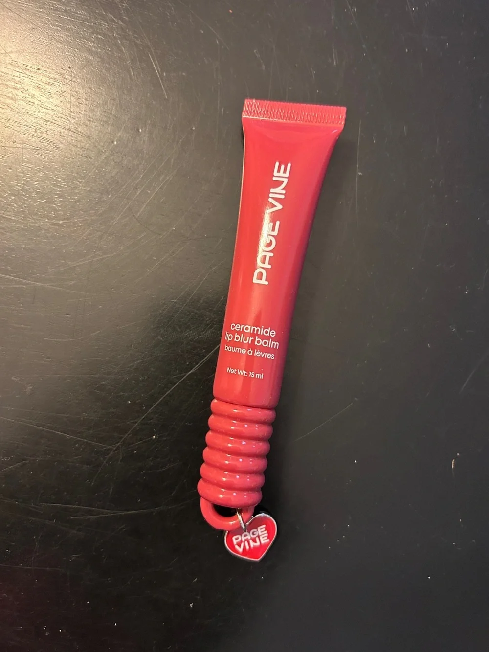 Page Vine x Ceramide Lip Blur Balm — Red